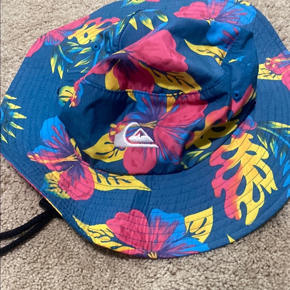 Floral Bucket Hat with Logo - Picture 1 of 3